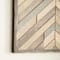 Multicolor Southwest Chevron Wood Wall Décor
